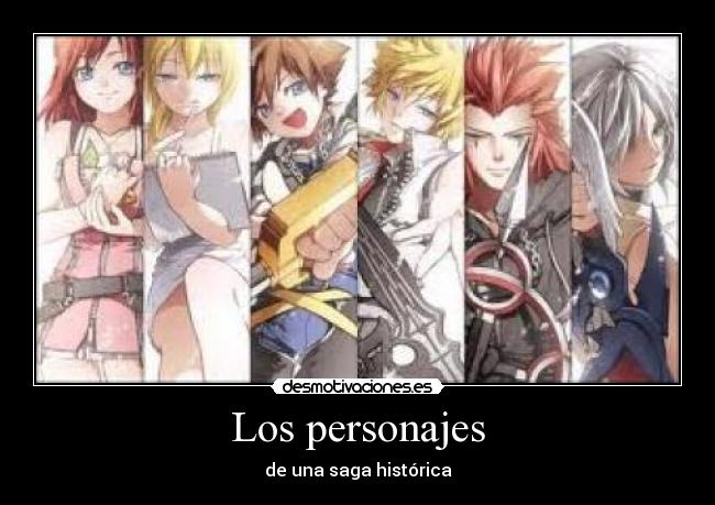 Los personajes - 
