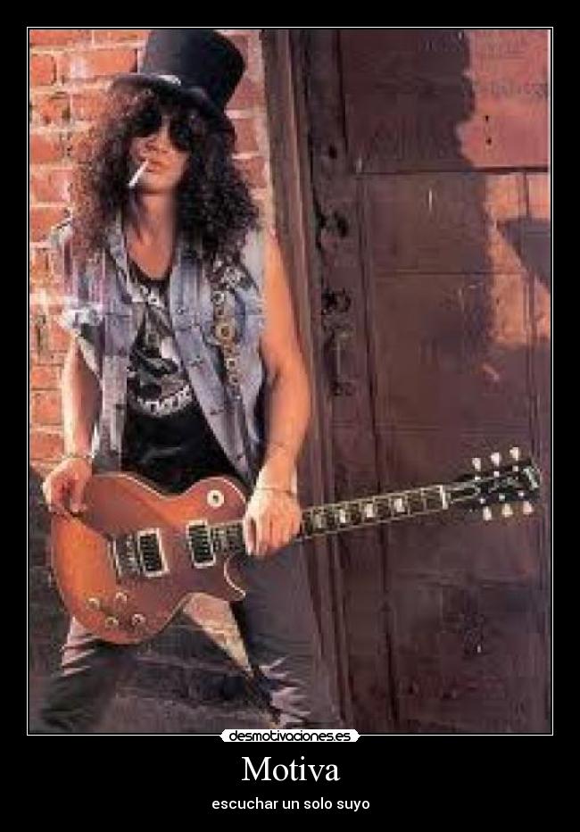 carteles slash guns and roses desmotivaciones