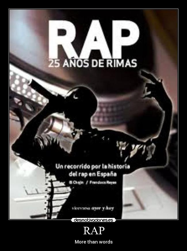 carteles rap desmotivaciones