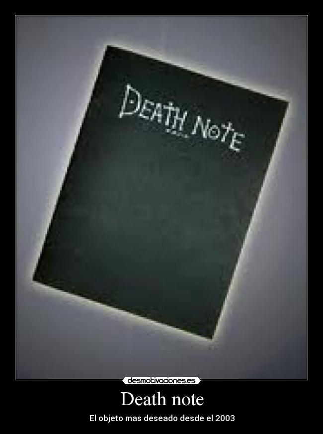 Death note -