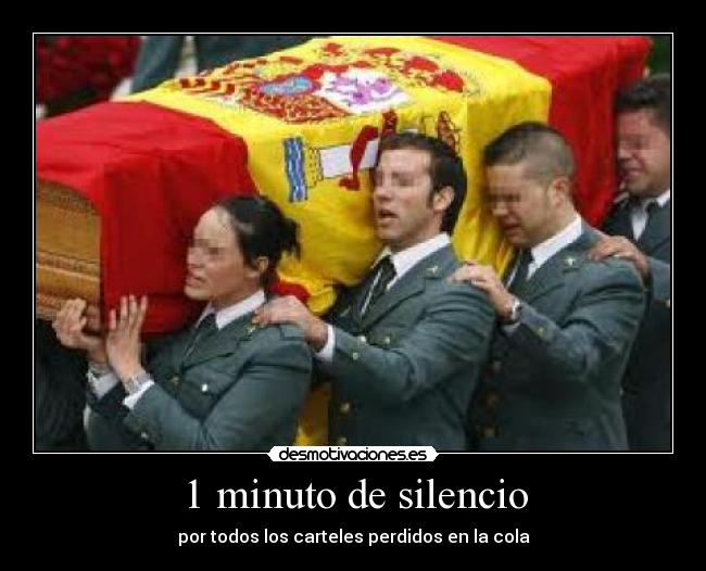 1 minuto de silencio - 