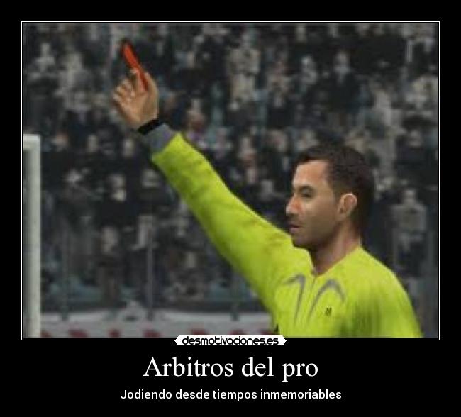 Arbitros del pro - 