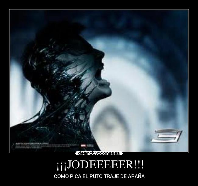 ¡¡¡JODEEEEER!!! - COMO PICA EL PUTO TRAJE DE ARAÑA
