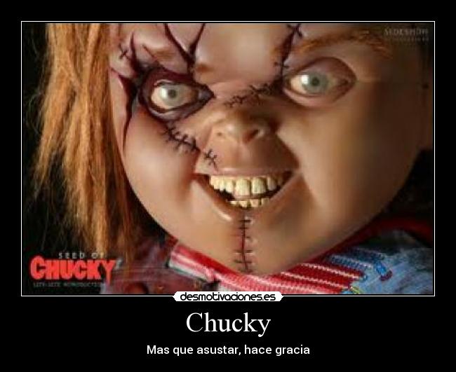 carteles chucky desmotivaciones