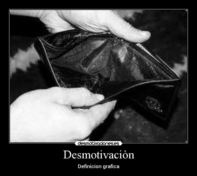 Desmotivaciòn -