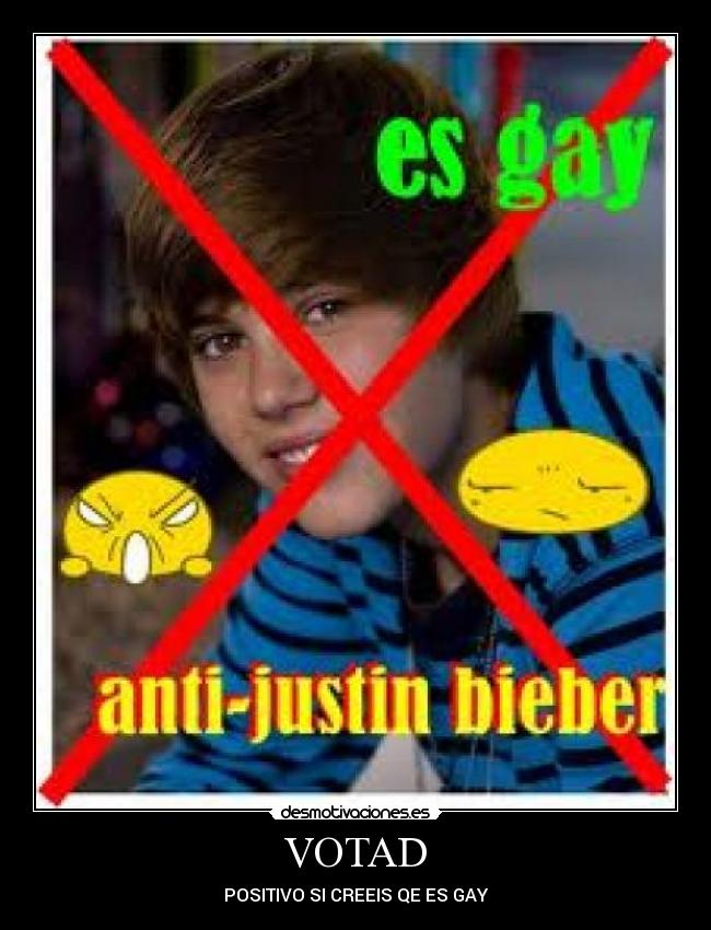 VOTAD - POSITIVO SI CREEIS QE ES GAY