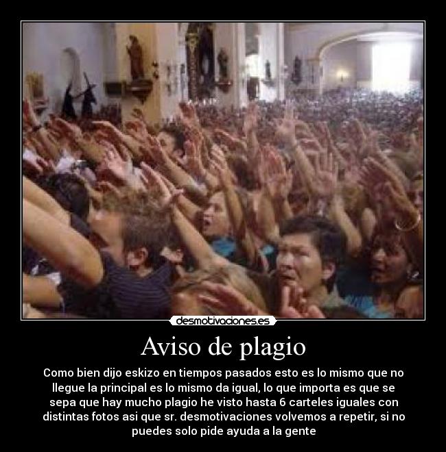 Aviso de plagio - 