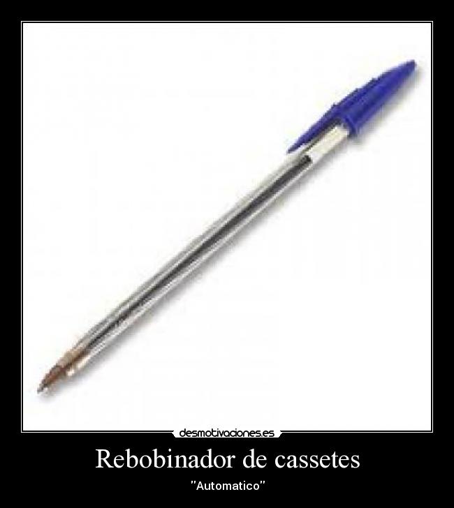Rebobinador de cassetes - 