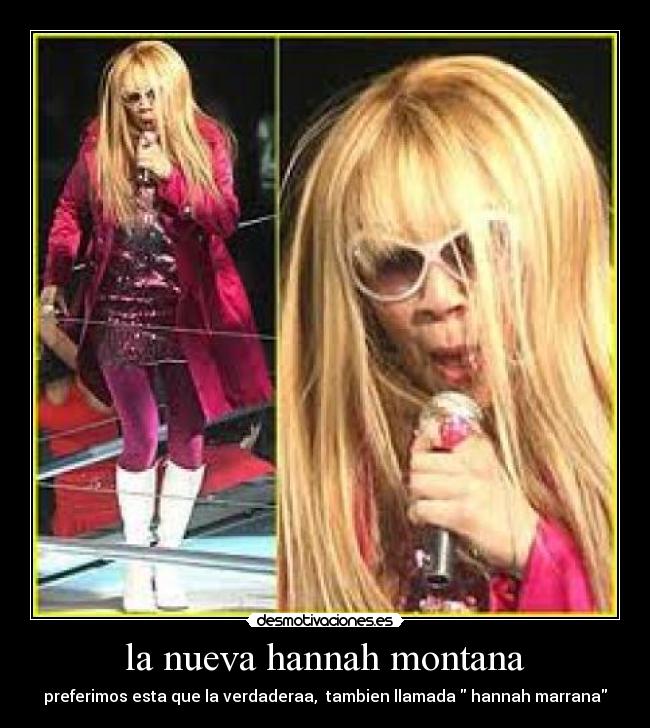 la nueva hannah montana -