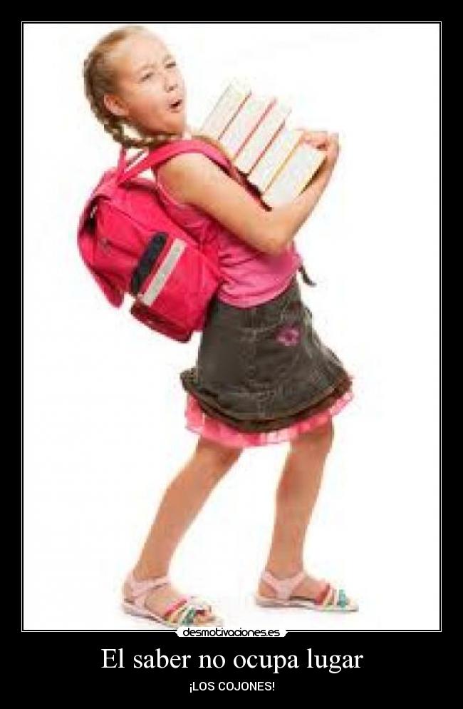 El saber no ocupa lugar - 