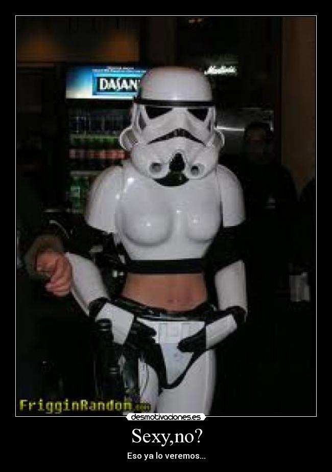 Sexy,no? - Eso ya lo veremos...