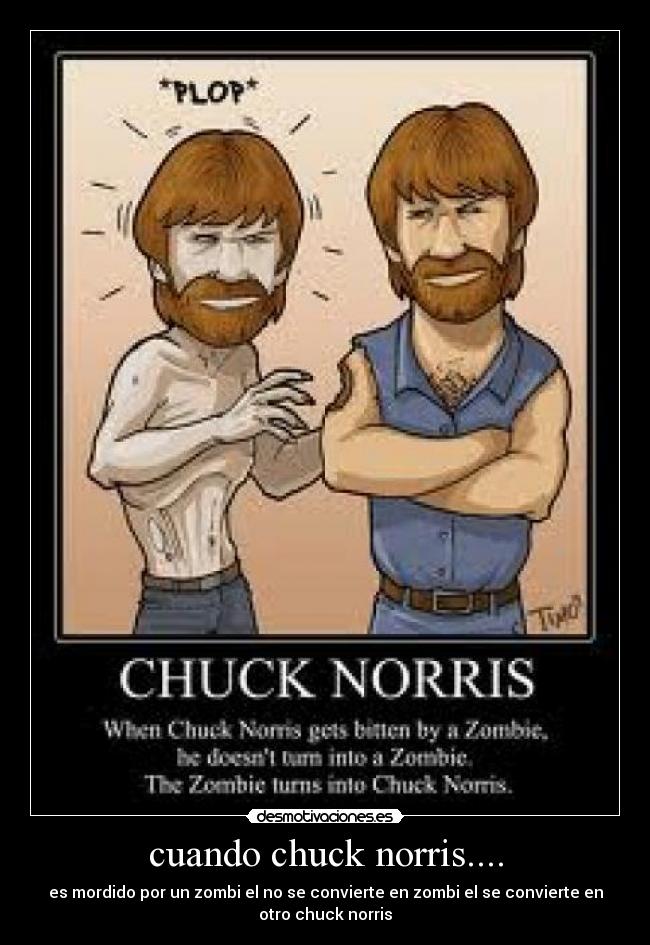 cuando chuck norris.... -