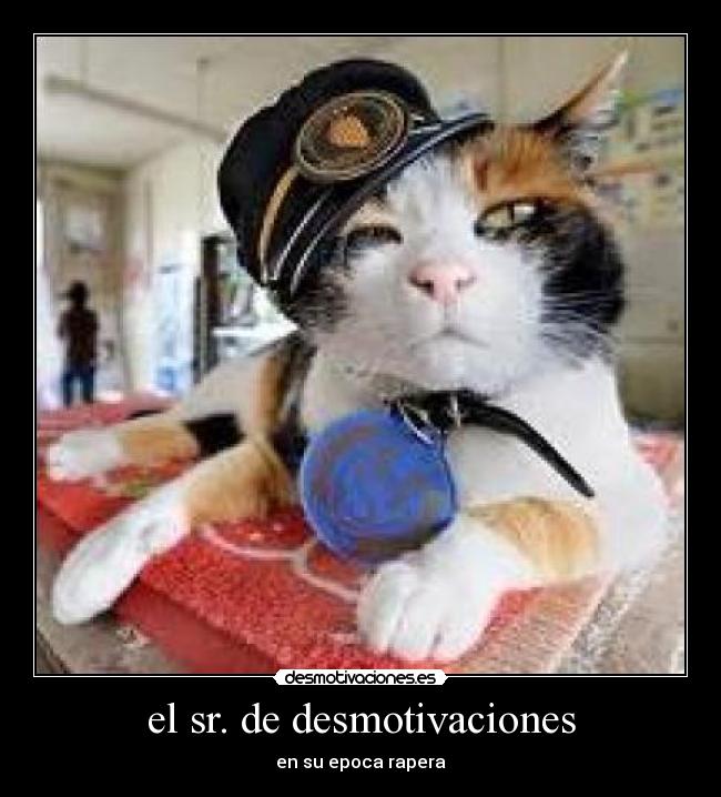 el sr. de desmotivaciones - en su epoca rapera