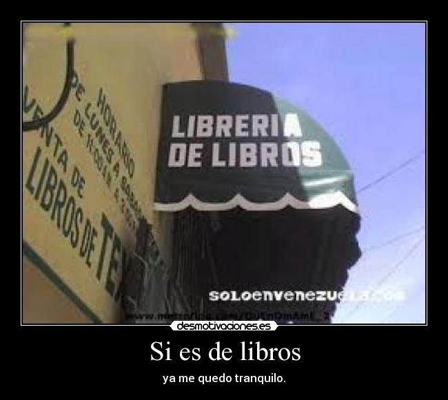 Si es de libros - 
