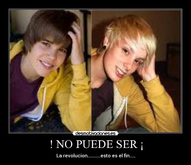 ! NO PUEDE SER ¡ - La revolucion...........esto es el fin.....