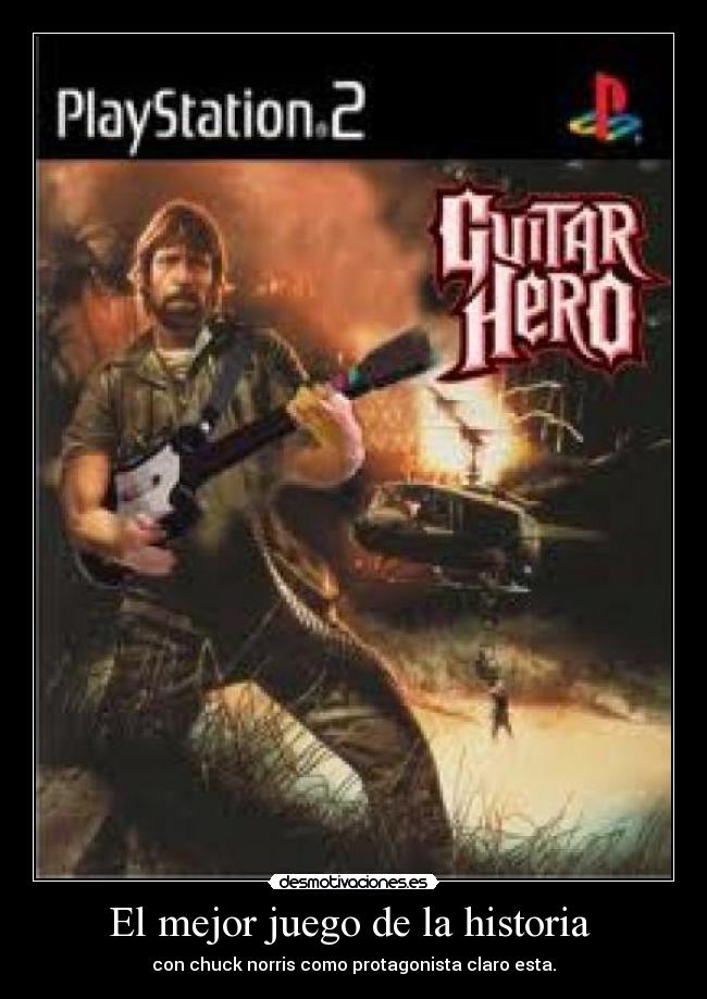 El mejor juego de la historia  - con chuck norris como protagonista claro esta.