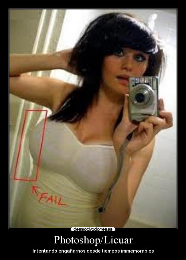 Photoshop/Licuar - Intentando engañarnos desde tiempos immemorables