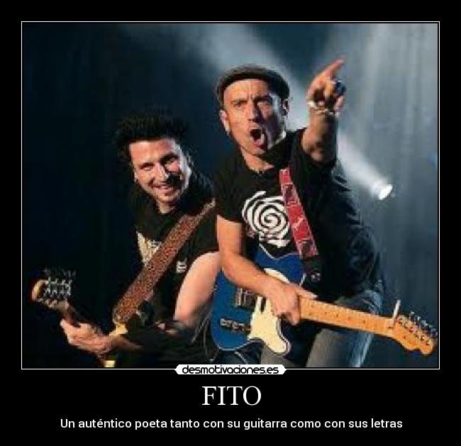 FITO - Un auténtico poeta tanto con su guitarra como con sus letras
