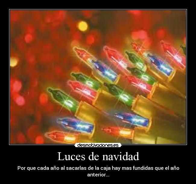 carteles navidad luces navidad desmotivaciones
