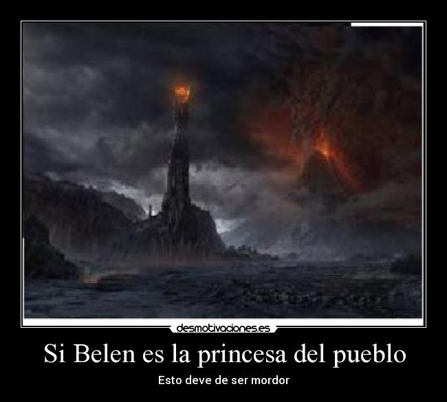 Si Belen es la princesa del pueblo -