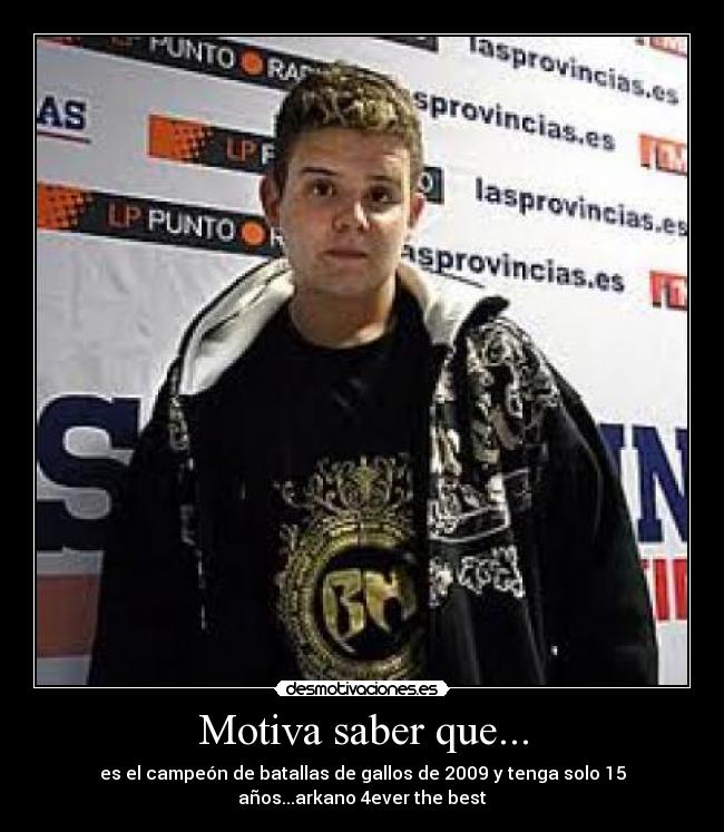 Motiva saber que... -