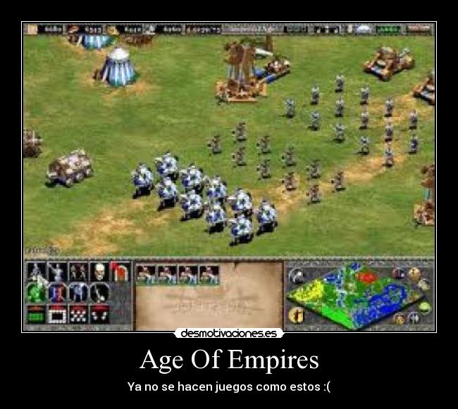 Age Of Empires - Ya no se hacen juegos como estos :(