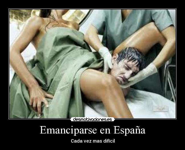 Emanciparse en España - Cada vez mas difícil