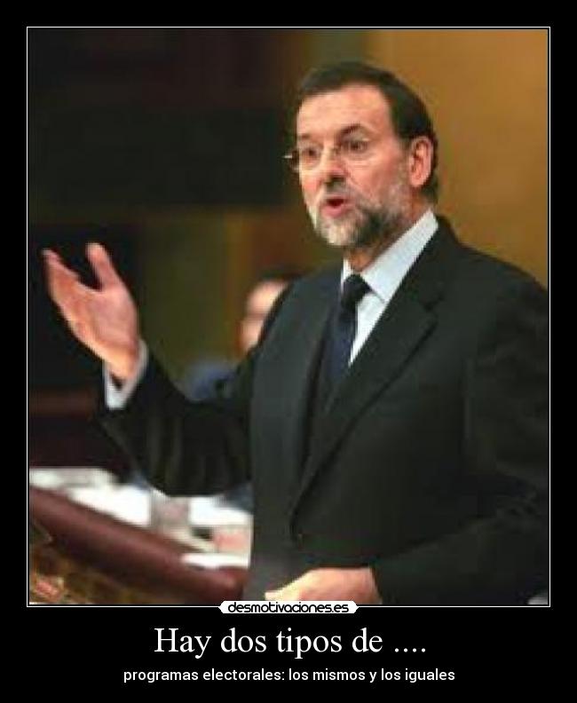 carteles politica desmotivaciones