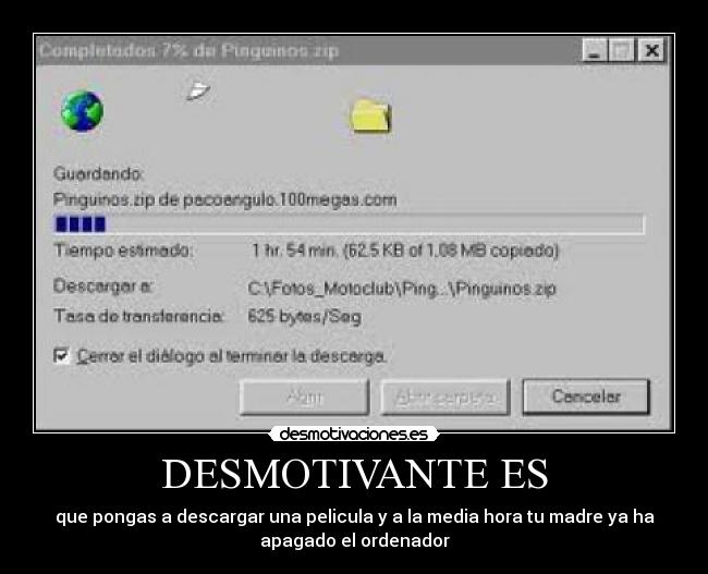 DESMOTIVANTE ES -