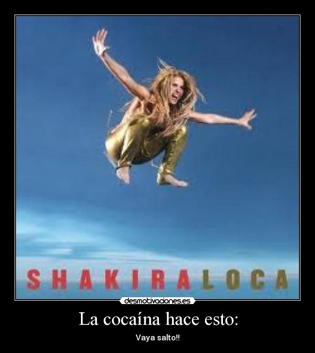 La cocaína hace esto: - 