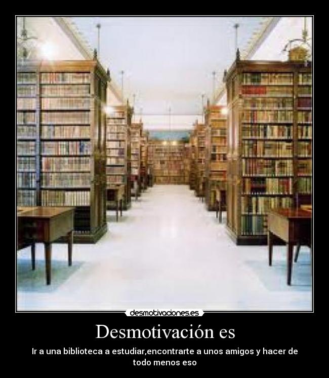 Desmotivación es - 