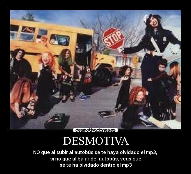 DESMOTIVA -