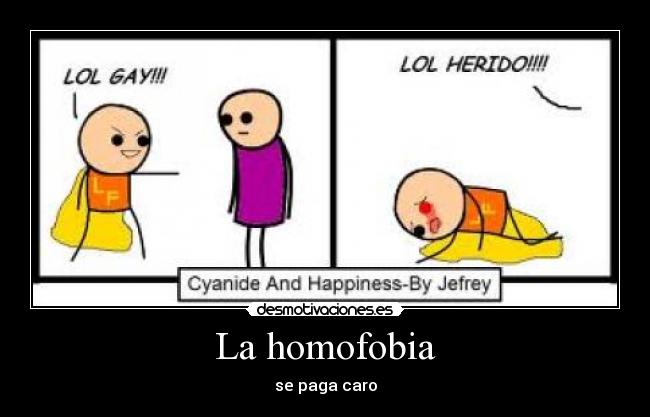 La homofobia -
