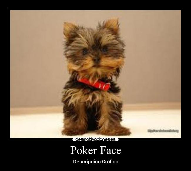 Poker Face - Descripción Gráfica
