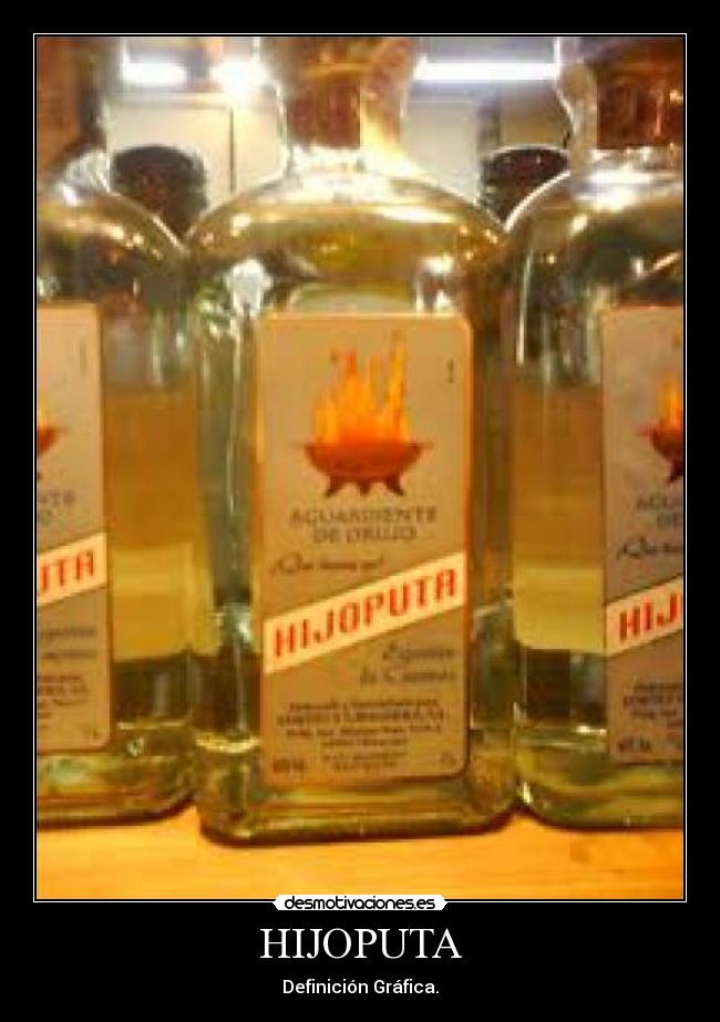 HIJOPUTA - Definición Gráfica.