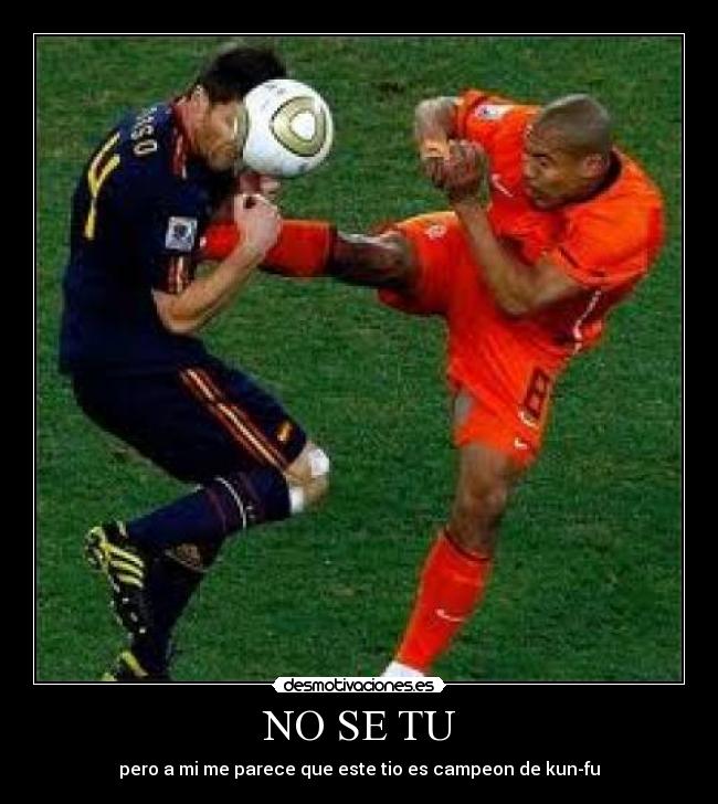 NO SE TU - pero a mi me parece que este tio es campeon de kun-fu