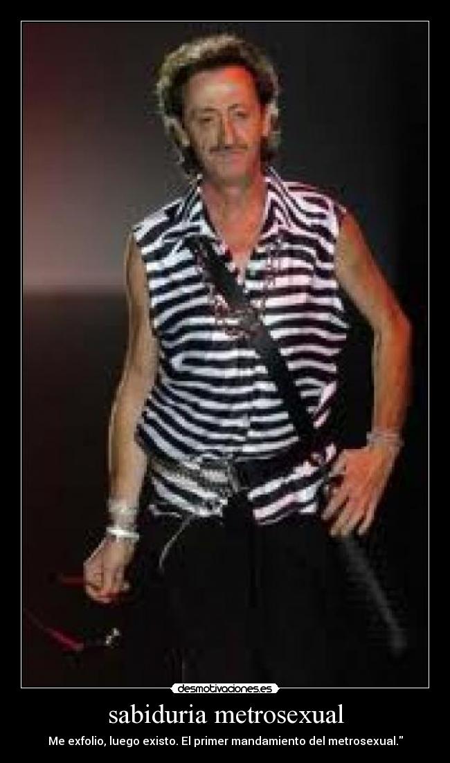 sabiduria metrosexual - 