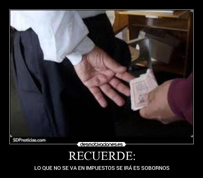 RECUERDE: -