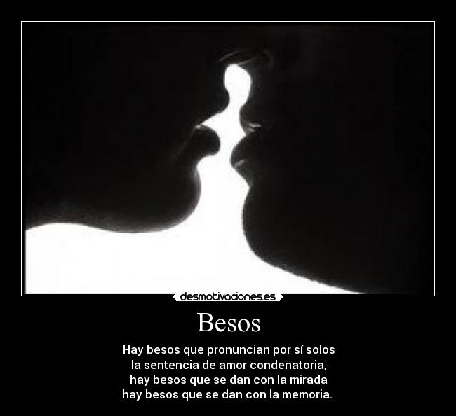 Besos -