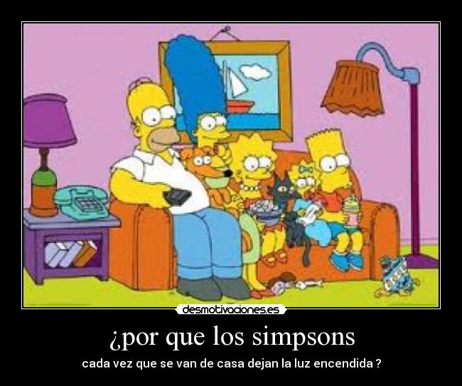 ¿por que los simpsons - 