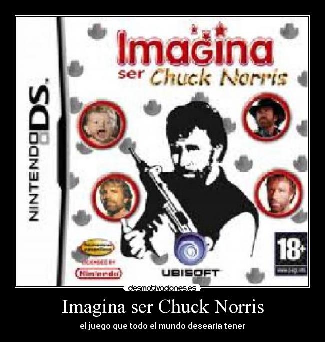 Imagina ser Chuck Norris -