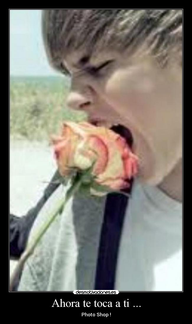 Ahora te toca a ti ... - Photo Shop !