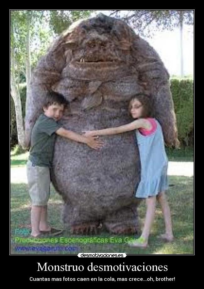 Monstruo desmotivaciones -