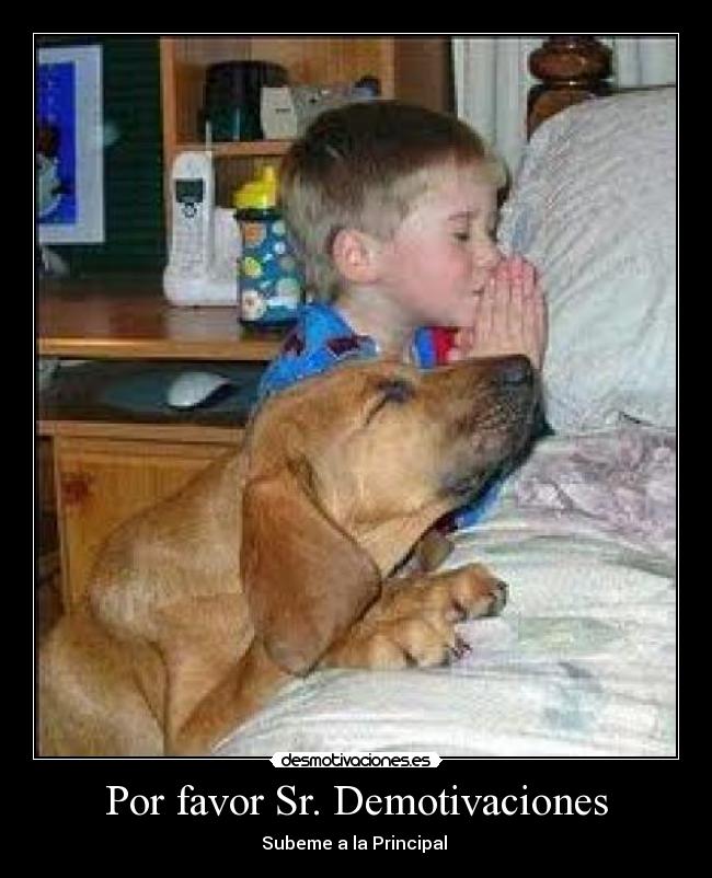 Por favor Sr. Demotivaciones - Subeme a la Principal