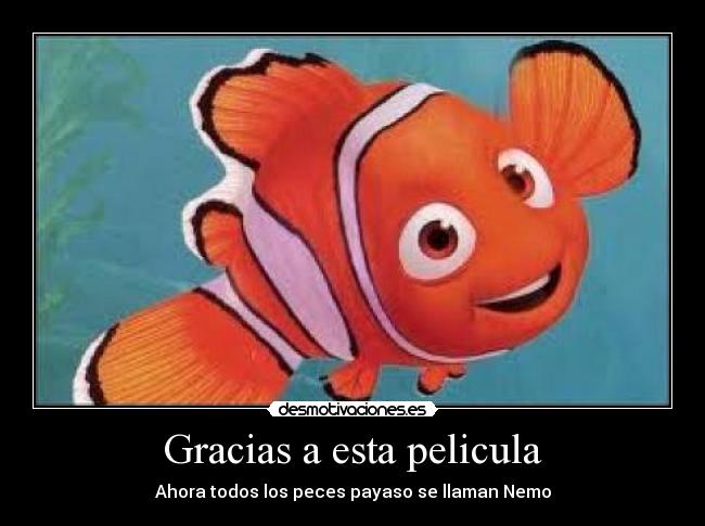 Gracias a esta pelicula -