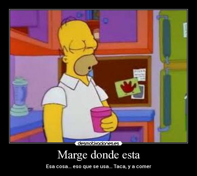 Marge donde esta - 