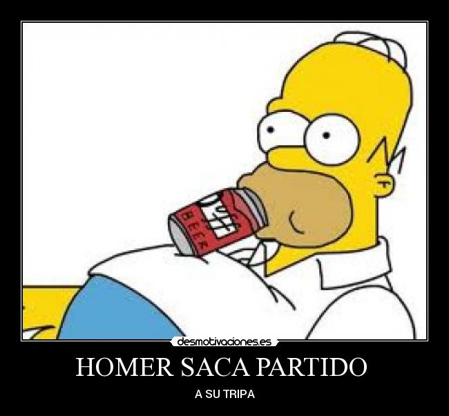 HOMER SACA PARTIDO -