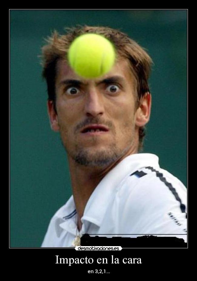 Impacto en la cara -