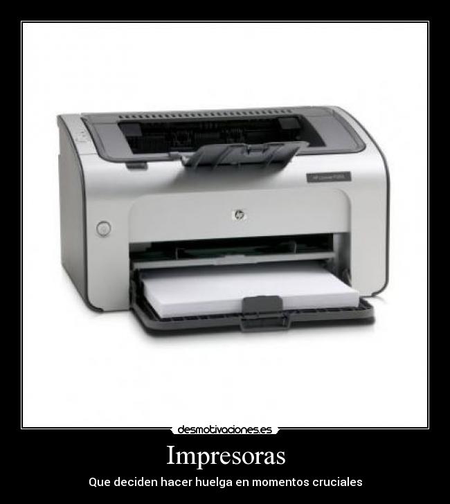 Impresoras -