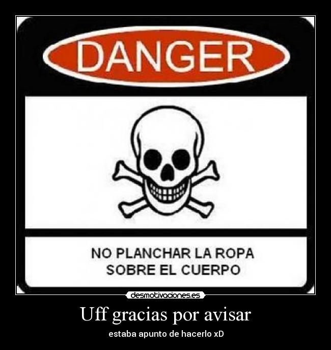 Uff gracias por avisar - estaba apunto de hacerlo xD